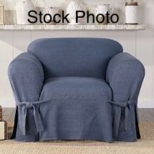Denim Slipcover for Chair